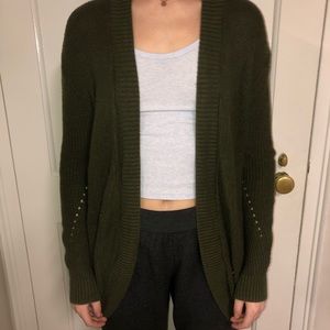 Cute green cardigan ! American Eagle Outfitters